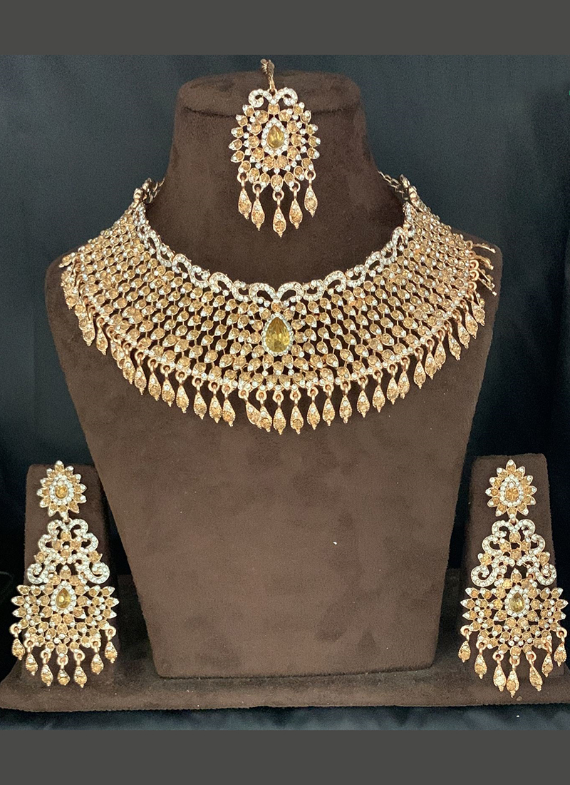 Bridal choker online set online